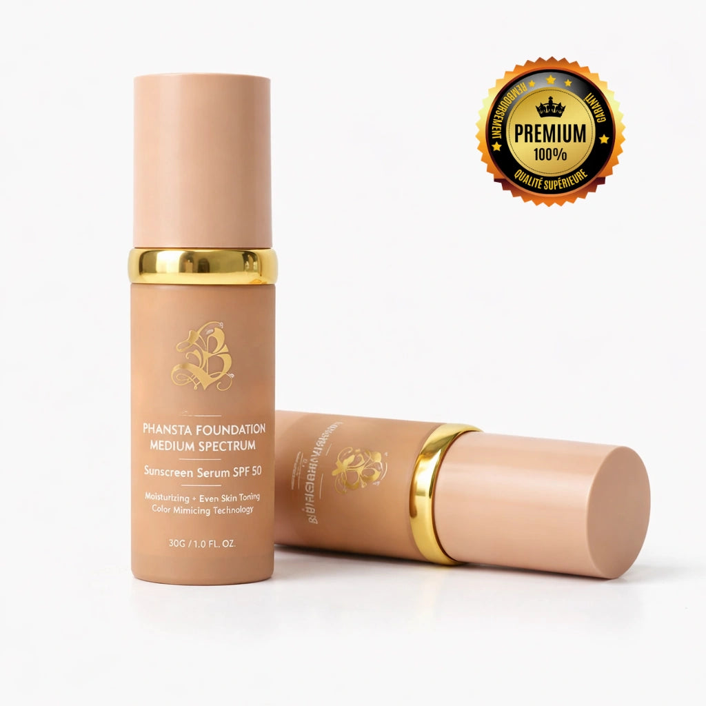 Etermea™ – Fond de Teint 4-en-1 à Adaptation Naturelle SPF 50