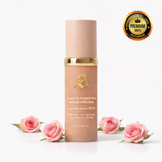 Etermea™ – Fond de Teint 4-en-1 à Adaptation Naturelle SPF 50