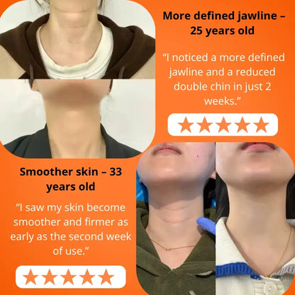 Luméa™ - Masseur Visage & Cou 7 Couleurs LED – Anti-Rides