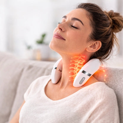 Etermea™ – Masseur Cervical Intelligent à Chaleur Apaisante